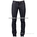 Fashion long denim jeans men made in china OEM service straight wash jeans